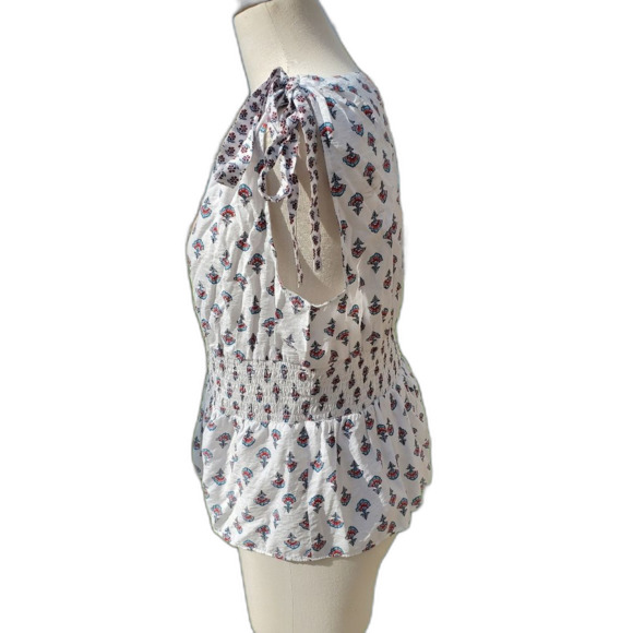 Ann Taylor sleeveless ruched blouse - Picture 4 of 7